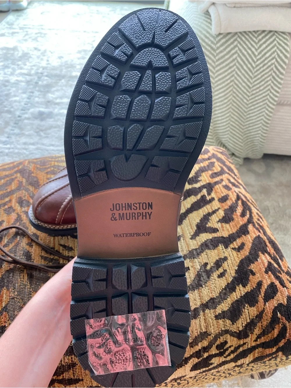 Johnston & Murphy sturdy leather